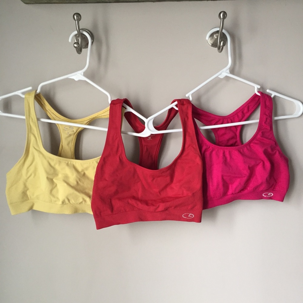 3 Champion sports bras